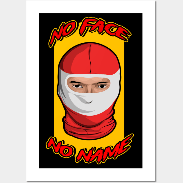 Ultras no face no name Wall Art by Ultras_Store_1312